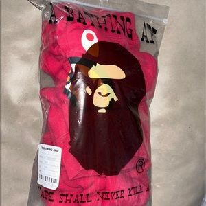 Kids bathing ape two piece outfit